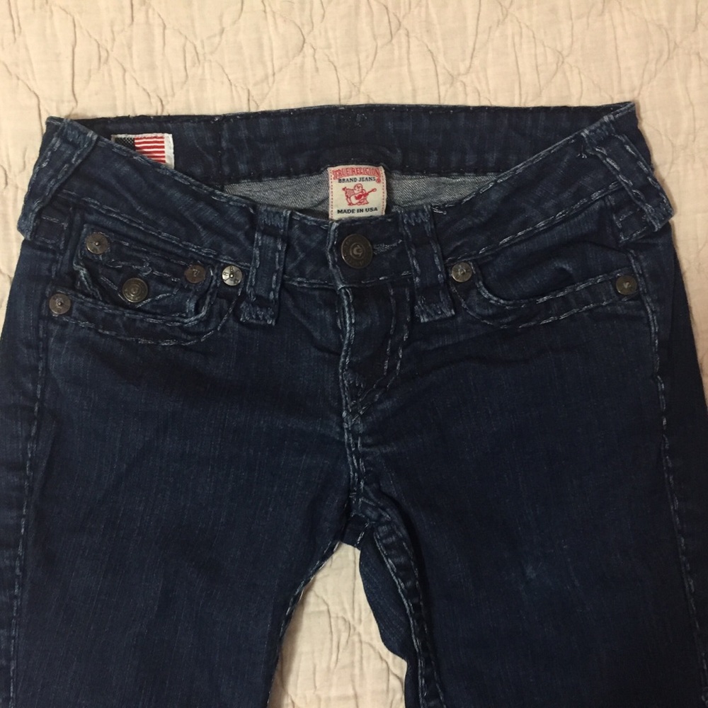 True Religion Billy Super T Straight Leg Jeans - Picture 2 of 3